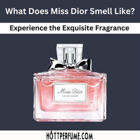 miss dior leau|what does miss dior perfume smell like.